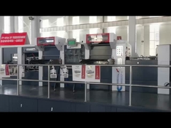 How to complete hot stamping, die cutting and waste removal in one step