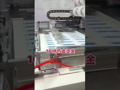 Automatic Hot Foil Stamping Machine And 0.10 Mm Stamping Precision Hot Stamping For Printing Paper