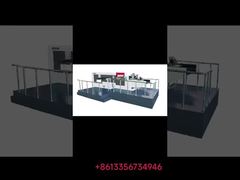 Large Format Corrugated Package Box Die Cutting Stripping Machine Die-cutting effect