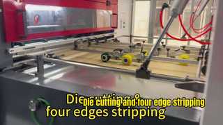 JIGUO MYP-1500E Die Cutting Stripping Machine for Corrugated Box Packaging