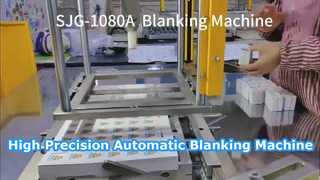 SJG 1080B Automatic Blanking Machine High Precision Cutting