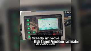 High Speed Flute Laminator for Precision Packaging