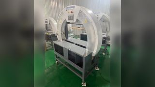 2/3 Turns Wrapping Die-Cut Corrugated Board | Orbital Wrapping Machine