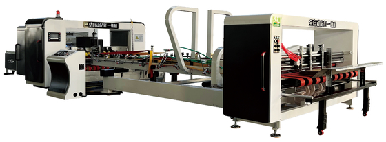 Length 2600mm Folder Gluer Machine Carton Corrugated Cardboard Making Machine