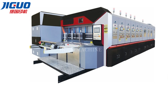 Buy Vacuum Transfer Flexo Printing Machine Printing Slotting Rotary Die Cutter Machine online manufacture