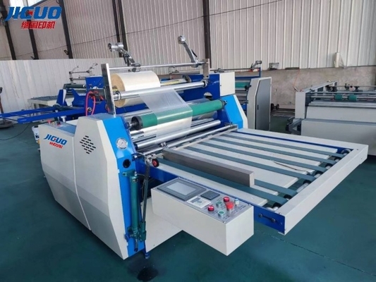 Buy JIGUO FMZ-920 Semi Automatic Flute Laminator Pre Coating Laminating Machine online manufacture
