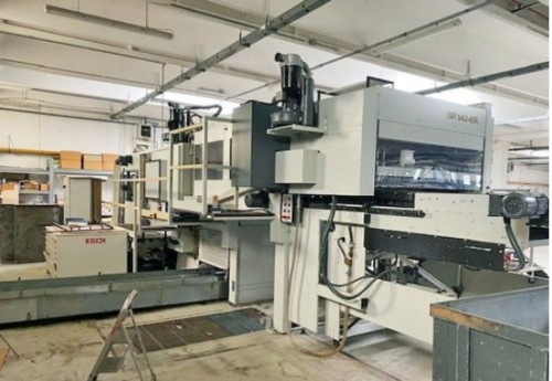 Buy High Pressure Die Cutting Machine For Thinnest 80 G/M2 Paper 600 Tons online manufacture