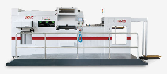Buy SINO JIGUO TMY-800H Automatic Foil Stamping Machine For Hangtag Label Cardbaord online manufacture