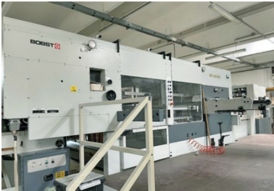 Buy BOBST SP 142 E  Used Die Cutter Automatic Die Cutting Stripping Machine 6000 S/h online manufacture
