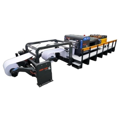 Buy AC380V / 220V Used Roll Paper Sheet Cutter Machine Paper Cutting Machine 1400-2 online manufacture