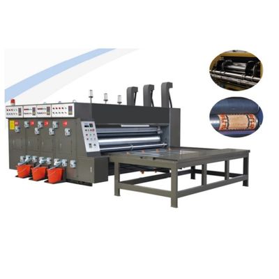 Buy Chain Feeding Printing Slotting Machine Fruit Packaging Box online manufacture