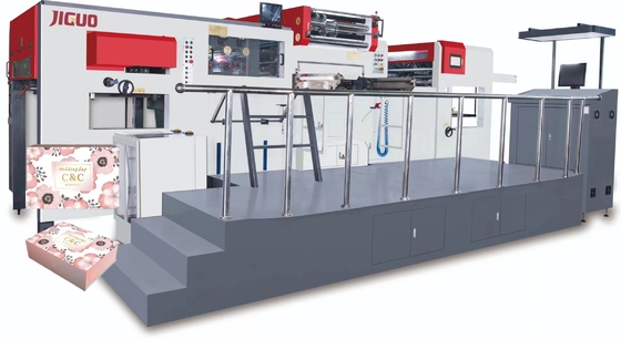 Buy 5000s/h Automatic Hot Foil Stamping Machine 22T Net Weight And Stamping Tempreture 20-200C Min Paper Size online manufacture