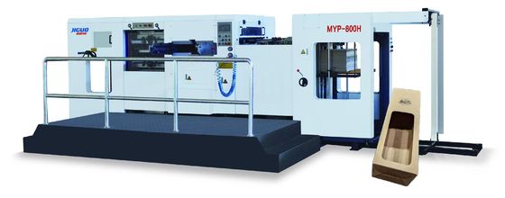 Buy JIGUO MYP-800H Automatic Die Cutting & Stripping Machine ,Sheet thickness	Corrugated board: ≤4mm Cardboard:0.1-3mm,Overall dimension:6400*3400*2000 mm online manufacture
