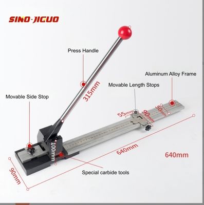 Buy Creasing Matrix Cutter Precision Creasing Strip Cutting Equipment online manufacture