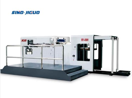 Buy Automatic Die Cutter Creasing JIGUO MY-800H Ideal For Stickers Hang Tags Corrugated Packages online manufacture