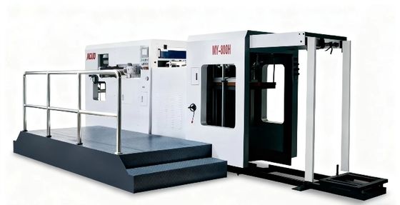 Buy  JIGUO MY-800H Automatic Die Cutting Machine Perfect For Label Cardboard Box And Garment Tag Production online manufacture