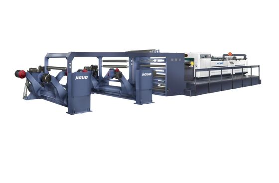 Buy JIGUO ZWC-1700-4 Paper Sheeter Cutter Machine，Reference weight of cutting paper：50-500g/m2，Max.Diameter of paper：1650mm(65〃)Max，Maximum cutting meter speed：300m/min online manufacture