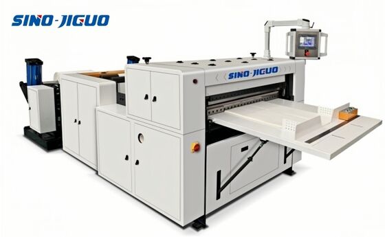buy ZWC-1100D Roll Sheet Cutter Machine Heavy-Duty Automatic Cutter For Wripping Paper Packing Bags And Non-woven Towel online manufacture