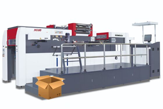 Buy JIGUO TMY-1320H Automatic Die Cutting & Foil Stamping Machine,Max.Diecutting Size:1300×940mm,Max.Stamping Speed:5000s/h,Die-Cutting Precision:±0.1mm online manufacture