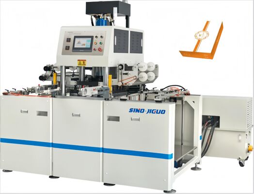 Buy JIGUO YH-900SCZ Automatic Servo Hot Stamping Mahcine,Suitable sheet thickness:105-3000gsm, Stamping working speed:1200~1500 s/h online manufacture