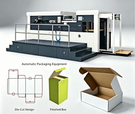 Buy Automatic Die Cutter & Creasing Machine For Carton & Corrugated Board online manufacture