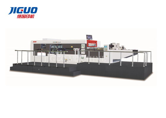 Buy Lead Edge Waste Paper Stripping Machine Corrugated Cardboard Automatic Die Cutter online manufacture