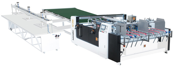 Buy 1650x1060mm Semi Automatic Folder Gluer Machine Corrugated Carton Box online manufacture