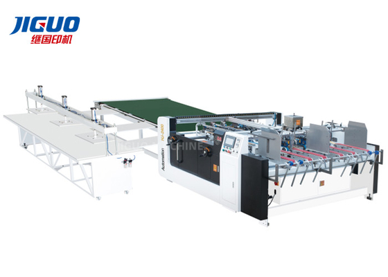 Buy Double Piece Automatic Pasting Machine For Corrugated Boxes 1200mm Paper online manufacture