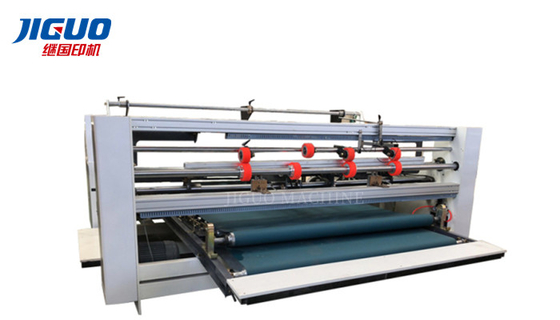Buy 1450mm Semi Automatic Corrugated Box Folder Gluer Machine Double Piece online manufacture