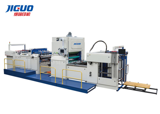 Buy 1080x1000mm Sheet Automatic Feed Film Laminator Machine Vertical High Precision online manufacture