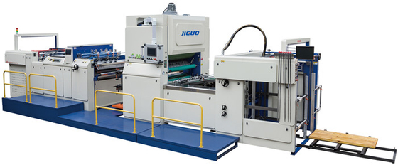 Buy JIGUO Automatic Film Laminator Machine Flying Knife FMZ-1080BN High Speed online manufacture