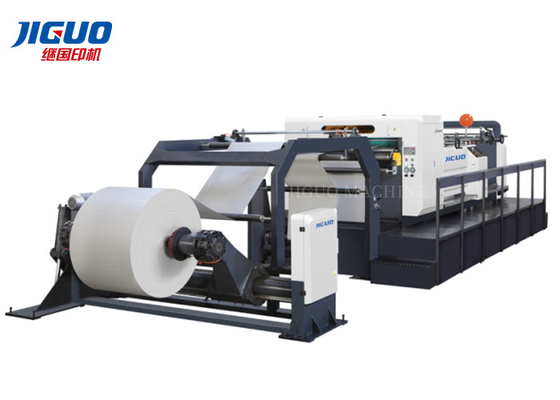 Buy 1400mm 500g/M2 Sheet Paper Roll Cutting Machine Roll To Sheet Cutter Machine online manufacture