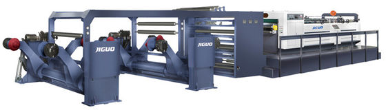 Buy Servo Rotary Automatic Paper Roll To Sheet Cutting Machine 1400mm Width online manufacture