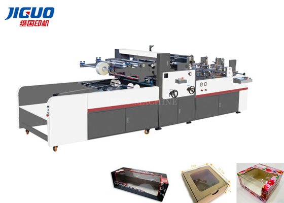 Buy JIGUO Window Patching Machine Carton E-Flute Automatic Folder Gluer Machine online manufacture