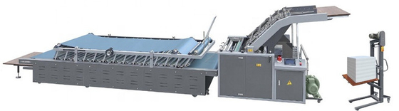 Buy Semi Automatic Servo Flute Laminator Machine Vacuum Suction Feeder Corrugated online manufacture