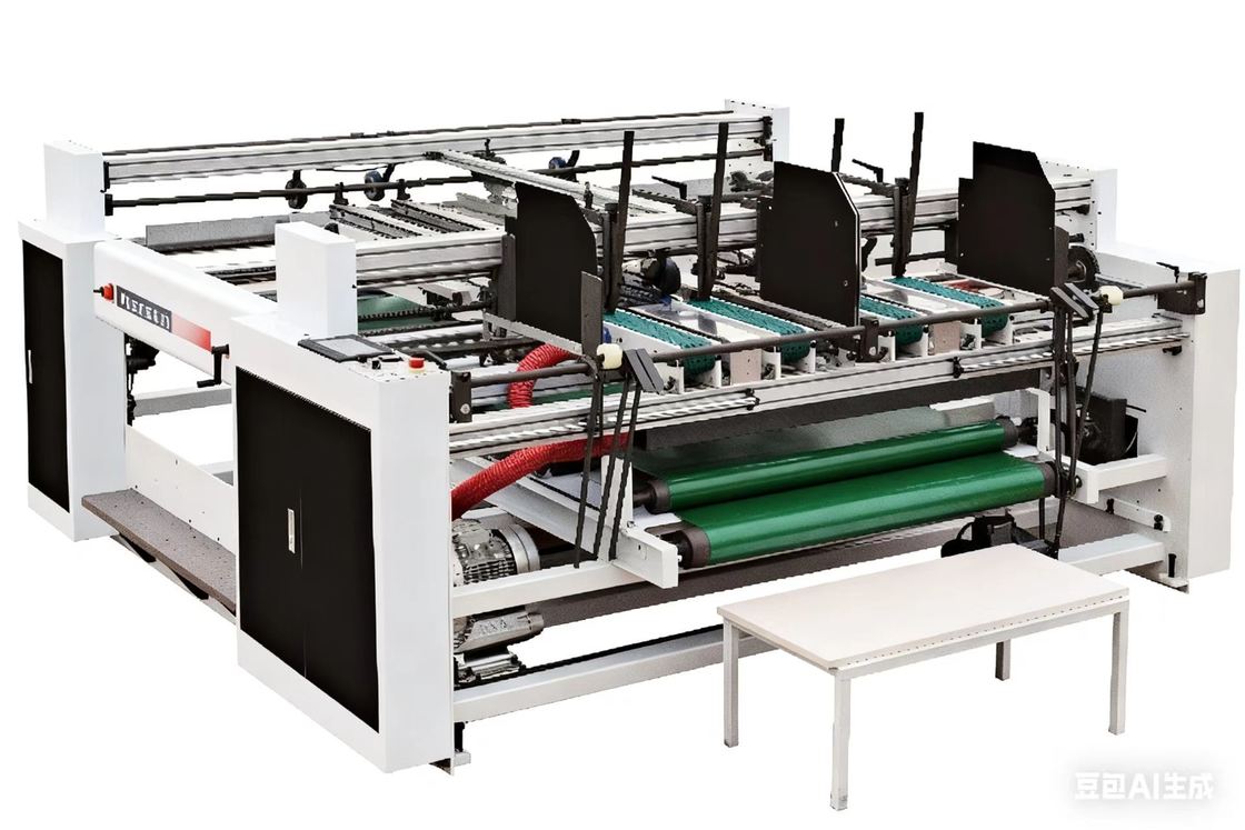 High-Speed Two-Sheet Carton Gluer & Folder Machine