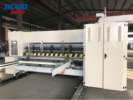 Chain Feeding Printing Slotting Machine Fruit Packaging Box