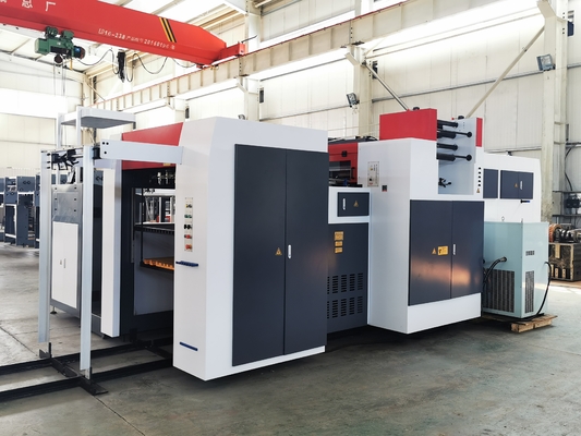 34KW Heating Plate Automatic Hot Foil Stamping Machine For 380×340mm