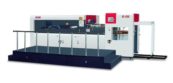 MY-1320E Automatic Flat Bed Die Cutter And Creasing Machine For Cardboard PP Board