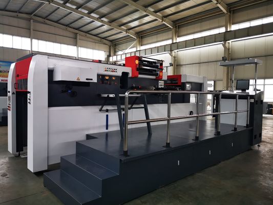 Highly Efficient Hot Foil Stamping Unit 34KW Heating Plate Zone Power