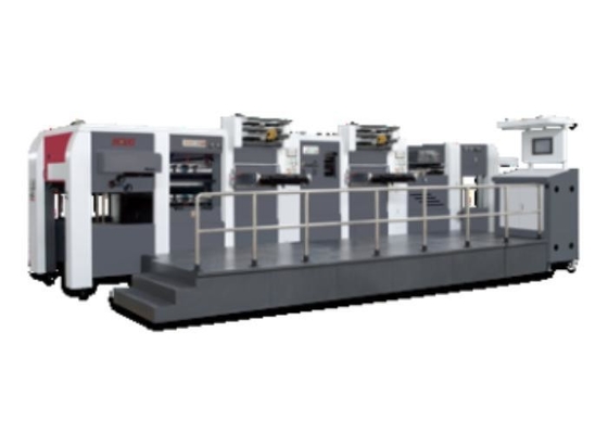 Automatic Foil Stamping Hot Embossing &Die-cutting & Stripping Machine 600 TON