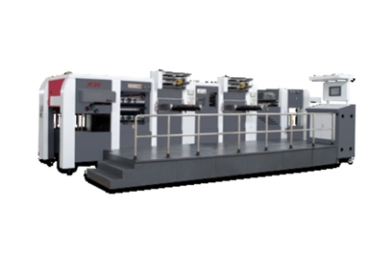 Heavy Pressure Automatic Hot Foil Stamping Machine With Max Delivery Pile Height 1400mm 38KW Total Power