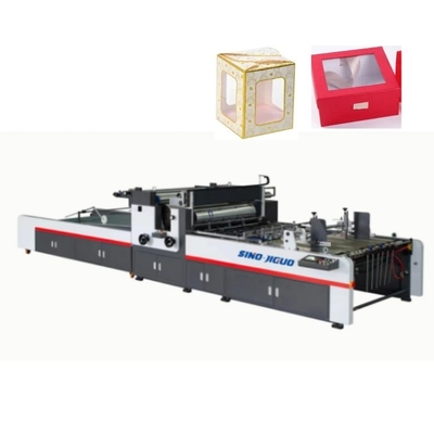 100×100mm Paper Carton Pasting Machine 11000s/H Window Box Patching Machine
