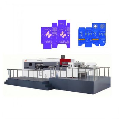 Die Cutting Stripping Machine For Corrugated Wine Gift Appliance Cosmetic Box Production