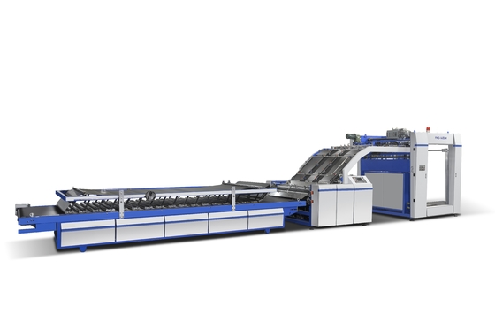 JIGUO FMZ-1300 Automatic Flute Laminating Machine Max Laminating Size 1300mm×1250mm Economic Speed 0-100sheets/min Bottom Paper Thickness A/B/C/E Flute 3/4/5 Layer