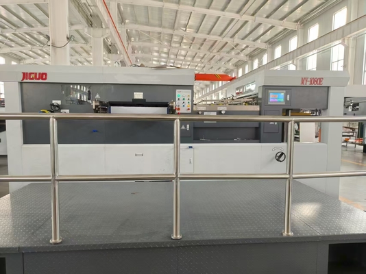JIGUO MY-1080E Automatic Die Cutting Machine Die Cutting Precision ± 0.1mm Tatal Weight 16T