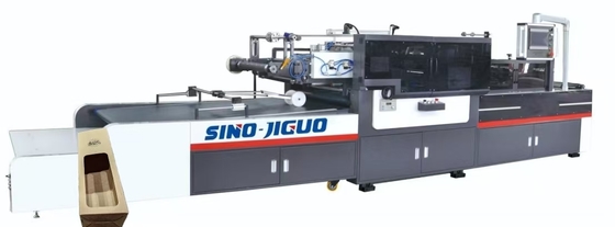 SIINO JIGUO TC-760Q   Automatic Servo Windows Patching Machine With Corner Cutting& Creasing Function,Max. sheet size (mm):760*850,Film Sheet Thickness (mm):0.03-0.3