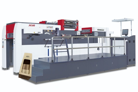 JIGUO TMY-1060H Automatic Die Cutting Hot Stamping Machine Max Paper Size 1060*760mm  Sheet Thickness：Cardboard：0.1-3mm （80-2000gsm） Corrugated board：≤4mm