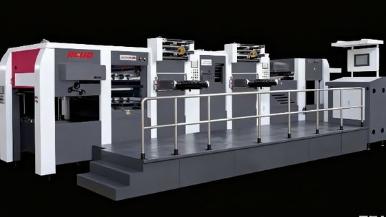 Cardboard Sheet Thickness 0.1-3mm Foil Hot Stamping Machine With 0.1mm Die-Cutting Precision