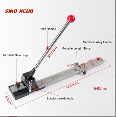 Creasing Matrix Cutter Precision Creasing Strip Cutting Equipment